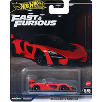 Fast & Furious McLaren Senna Hot Wheels Premium Diecast 1/64