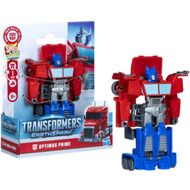 Optimus Prime Transformers Earthspark One Step Smash Changer 4"