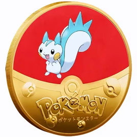 Pachirisu Pokeball Pokemon Collectible Coin