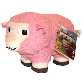 Pink Sheep Minecraft Movie 9" Plush