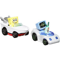 Plankton vs Spongebob Hot Wheels Racer Verse Diecast Vehicle 1:64