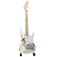 Queen Freddy Mercury Tribute Miniature Guitar Replica