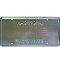 Robocop Officer Murphy's Taurus Metal Stamped Replica Prop License Plate