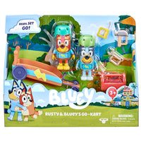 Rusty & Bluey's Go-Kart Bluey & Friends Figure Set 2"