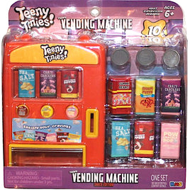 Teeny Tinies Snack Edition Toy Vending Machine (Orange)