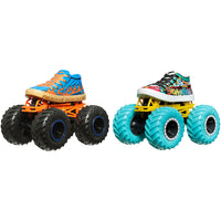 Sneakerhead 2-Pack Hot Wheels Monster Trucks 1/64