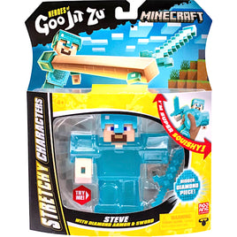 Steve Minecraft Heroes of Goo Jit Zu with Goo Filling Figure 4"