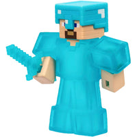 Steve Minecraft Heroes of Goo Jit Zu with Goo Filling Figure 4"