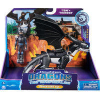 Tom and Thunder Dragons Nine Realms Figures 6"