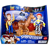 Disney Storytellers Toy Story 3 Pack Characters with Woody 4"