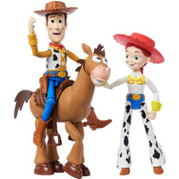 Disney Storytellers Toy Story 3 Pack Characters with Woody 4"