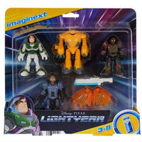 Imaginext Disney Pixar Lightyear Jr. Zap Patrol Figures 4pk