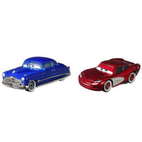 Doc Hudson & Cruisin' Lightning McQueen Disney Cars 1:55 Scale Diecast