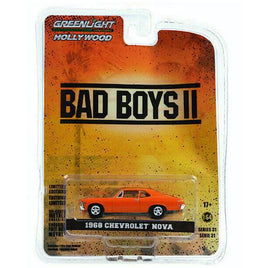 Bad Boys 1968 Chevrolet Nova Greenlight Hollywood 1/64