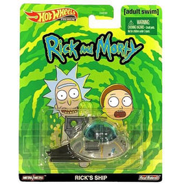 Rick & Morty Rick's Ship Hot Wheels Premium Diecast 1/64