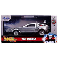 Back to the Future 2 Time Machine Hollywood Rides Jada Diecast 1/32