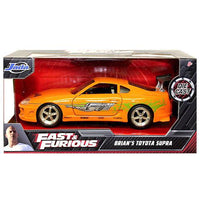 Brian's Toyota Supra Fast & Furious Jada Diecast 1/32