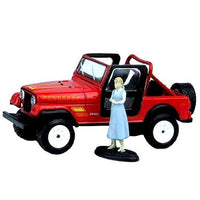 The Terminator Sara Conner's 1983 Jeep & Sarah Connor Greenlight Hollywood 1/64