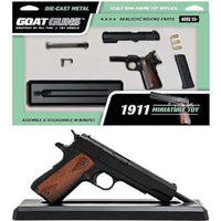 Goat Guns Miniature 1911 Black Model Diecast Toy Pistol 1:2.5 Scale