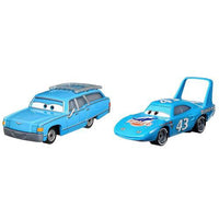 Mrs. The King & Strip Weathers AKA "The King" Disney Cars 1:55 Scale Diecast