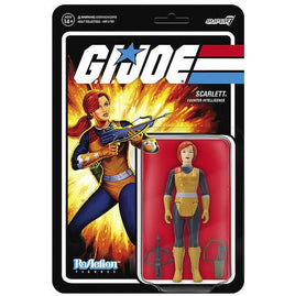 Scarlett G.I Joe ReAction Figure 3.5"