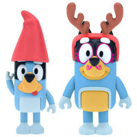 Bluey and Bandit (Dad) Bluey & Friends Figure Set 2"