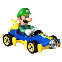 Hot Wheels Luigi Mach 8 Mario Kart Diecast 1/64