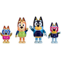 Bluey & Friends Beach Day Figures 4pk