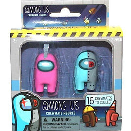 Among Us Crewmate Figures 2"  Pink & Blue/Grey