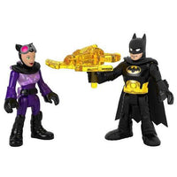 Batman & Catwoman Bat-Tech Imaginext Action Figures 2.5"