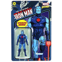 Stealth Armor Iron Man 4" Figure Marvel Legends Retro Collection by Kenner