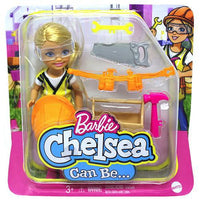 Chelsea Construction Worker You Can Be Anything Barbie 6"