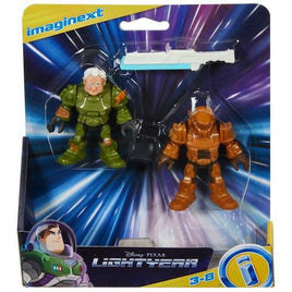 Darby Steel & Zap Patrol Lightyear Imaginext Figures 2.5"