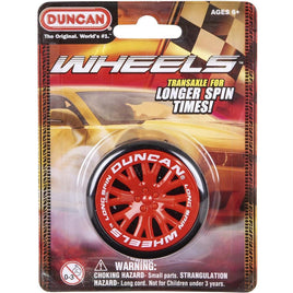 Duncan Butterfly YO-YO Red Wheels Long Spin