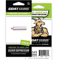 Goat Guns Miniature Silver Suppressor for 1911