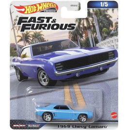 Fast & Furious 1969  Chevy Camaro Hot Wheels Premium Diecast 1/64 - B